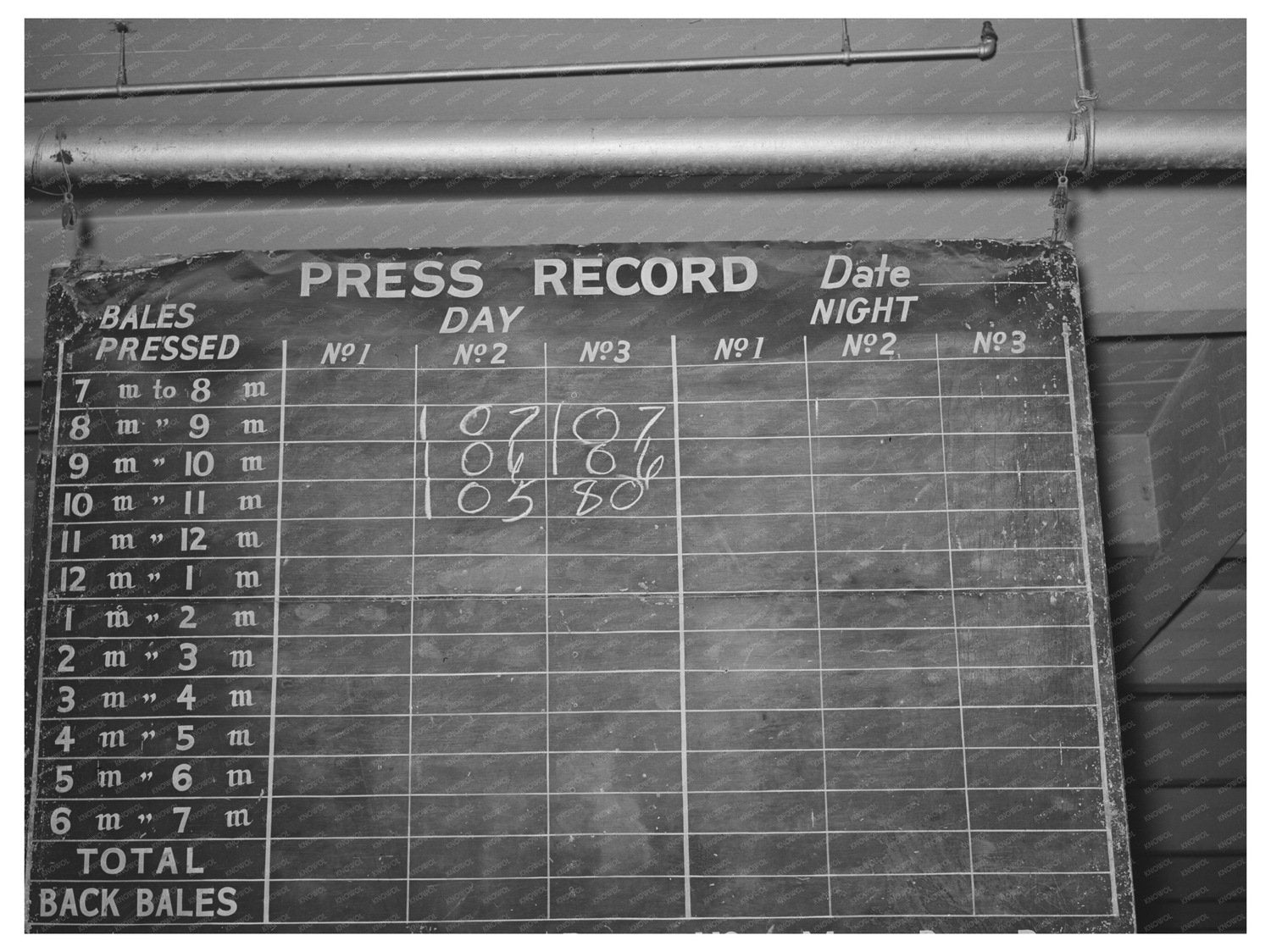 Houston Texas Compressor October 1939 Vintage Photo