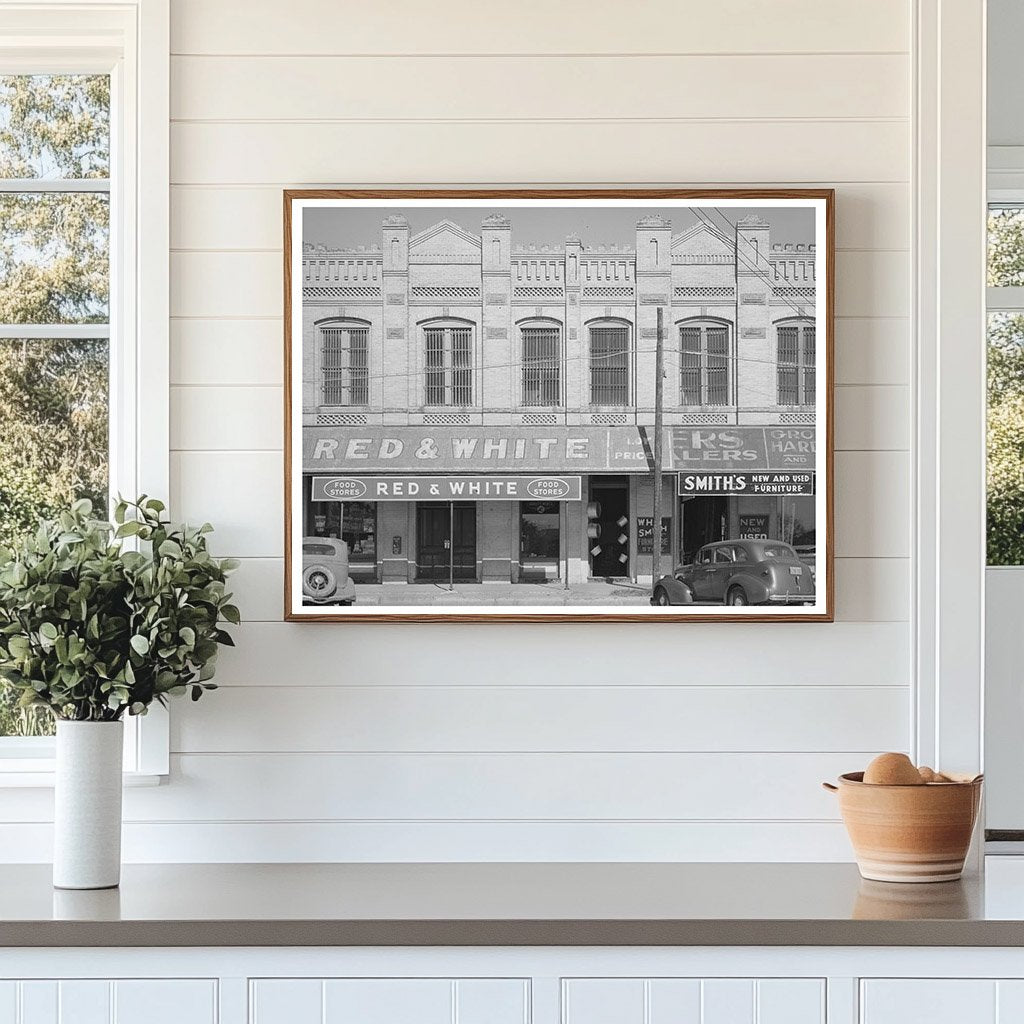 Gonzales Texas Business Buildings November 1939 Photo