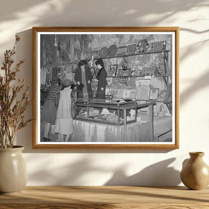 Craft Work at Gonzales County Fair Texas November 1939