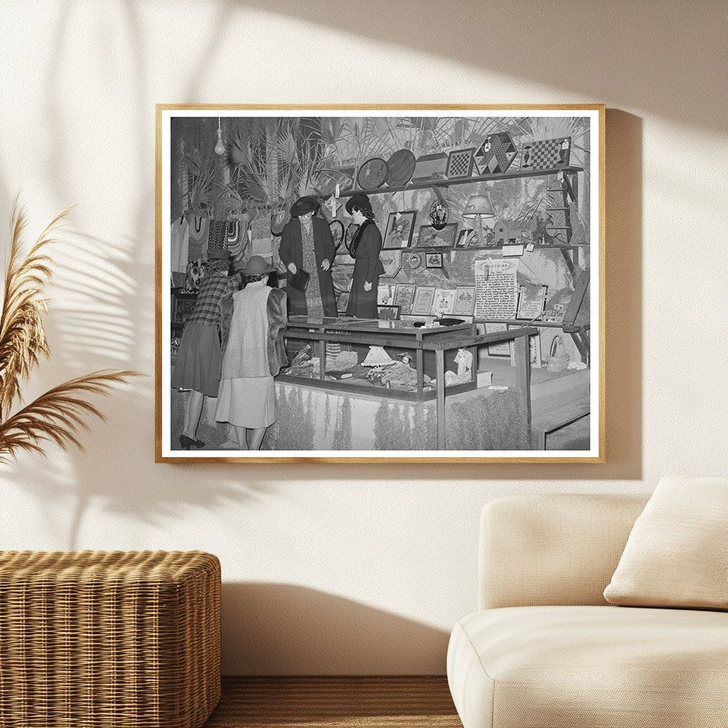 Craft Work at Gonzales County Fair Texas November 1939