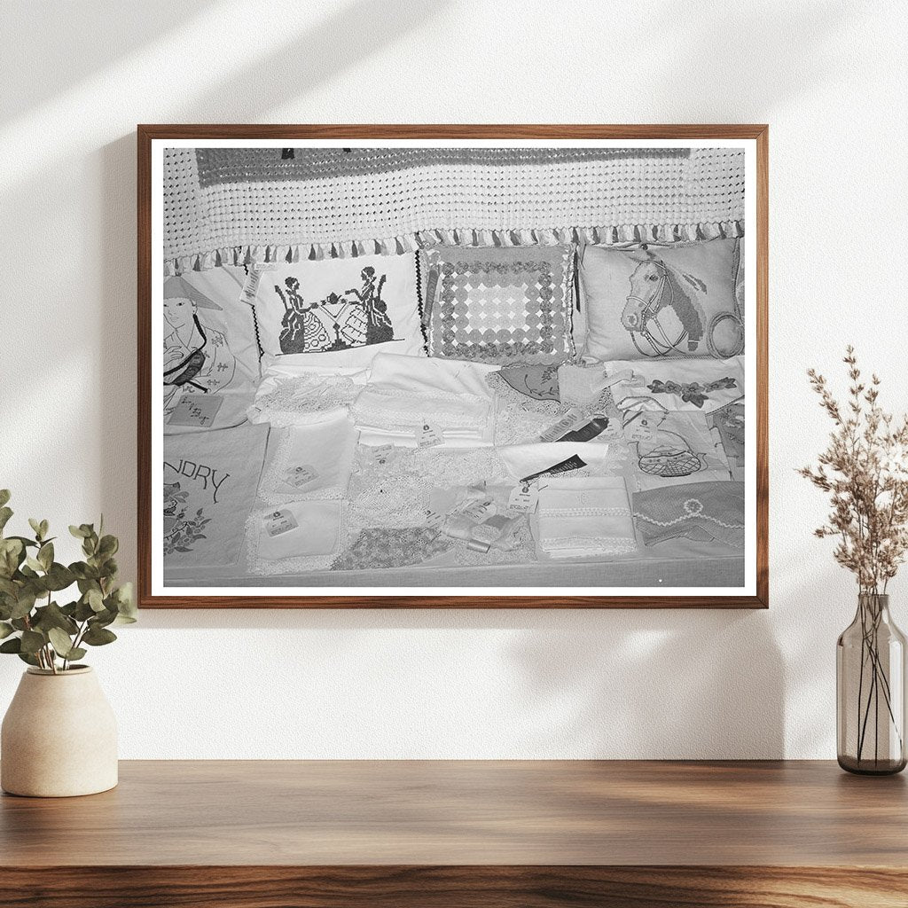 Vintage Needlework Exhibit Gonzales Texas November 1939