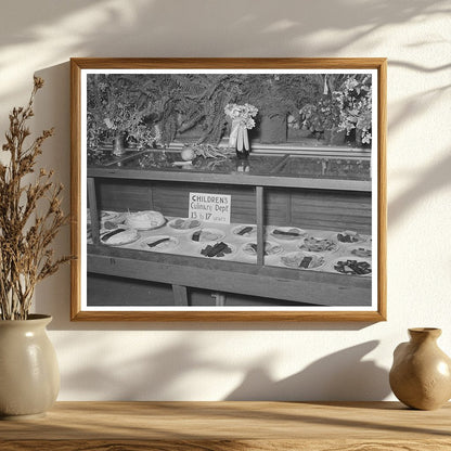 Gonzales County Fair 1939 Childrens Baking Exhibit