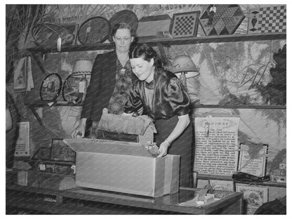 Packing Exhibits for Return in Gonzales Texas November 1939