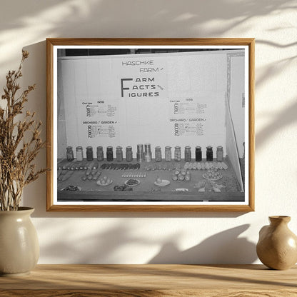 Farm Life Bookkeeping Exhibit Gonzales Texas 1939