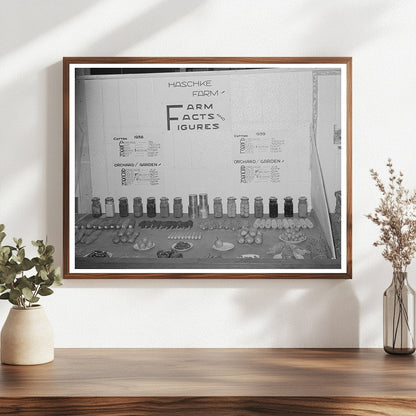 Bookkeeping in Farm Life Exhibit Gonzales Texas 1939