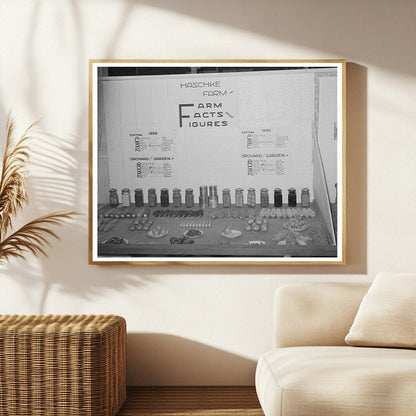 Farm Life Bookkeeping Exhibit Gonzales Texas 1939