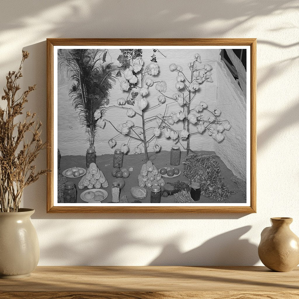 Gonzales County Fair Agricultural Exhibits 1939