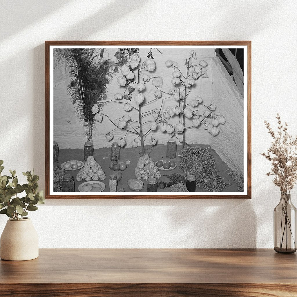 Gonzales County Fair Agricultural Exhibits November 1939