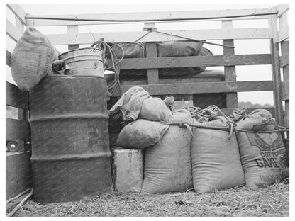 Gonzales County Fair Truck October 1939 Vintage Photo
