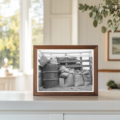 Gonzales County Fair Truck October 1939 Vintage Photo