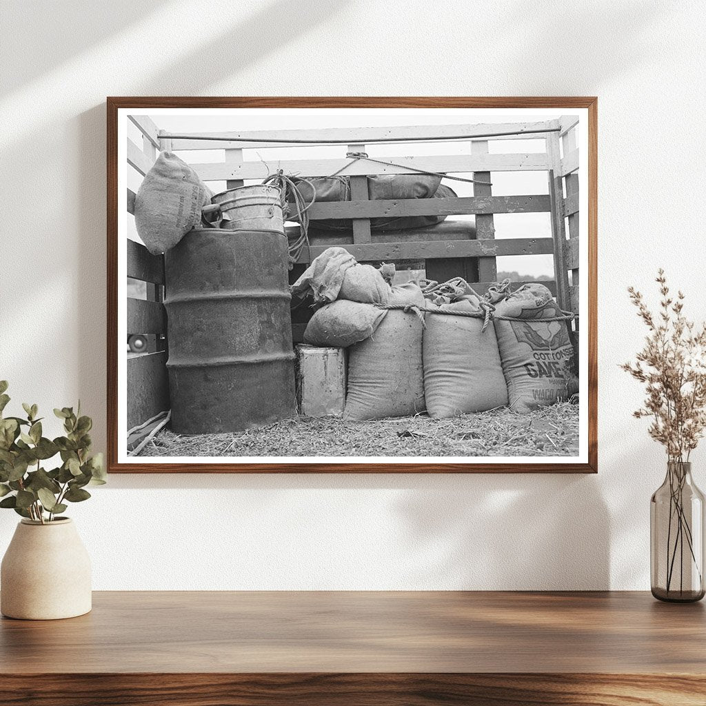 Gonzales County Fair Truck October 1939 Vintage Photo