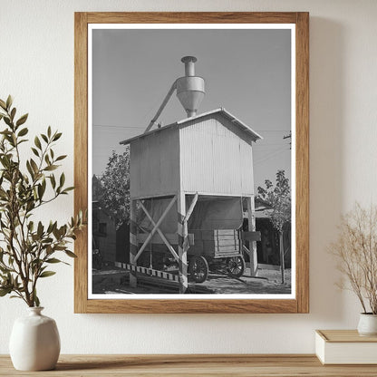 Feed Mill Wagon on Scales Taylor Texas November 1939