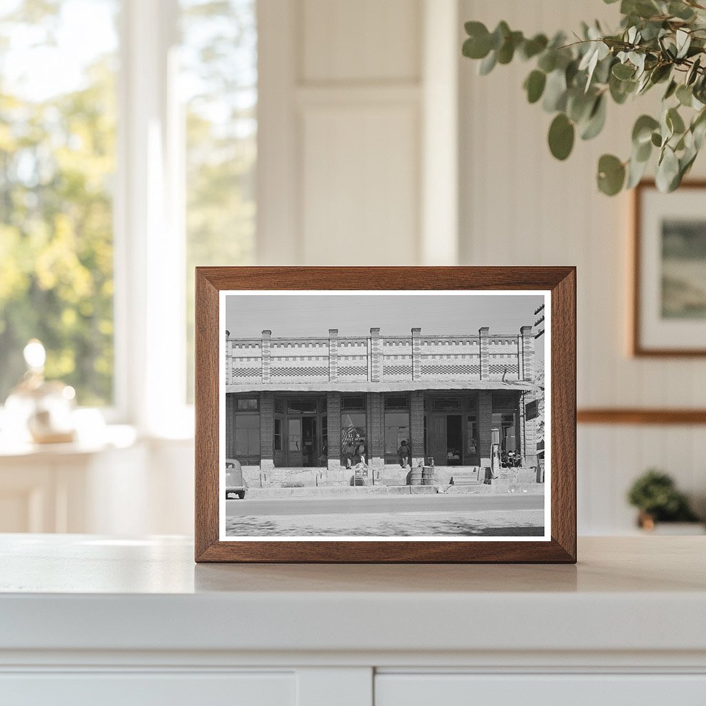 Waelder Texas Main Street November 1939 Photo