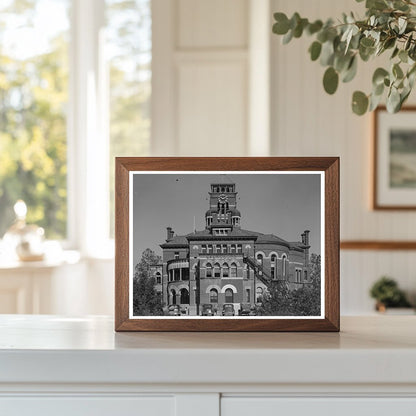 Gonzales County Courthouse Texas Vintage Photo 1939