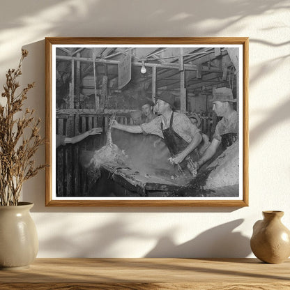 Poultry Preparation at Cooperative House Brownwood Texas 1939