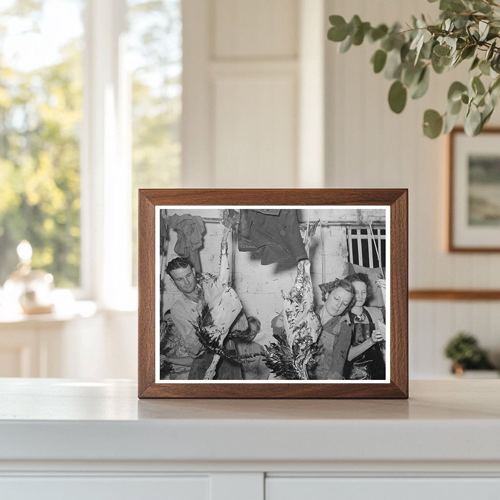 Turkey Pickers Cooperative House Brownwood Texas 1939