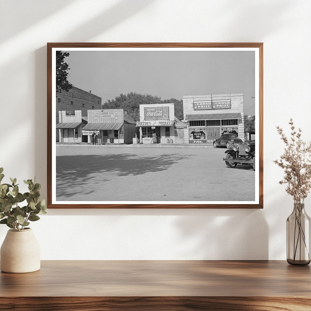 Glen Rose Texas Store Buildings November 1939