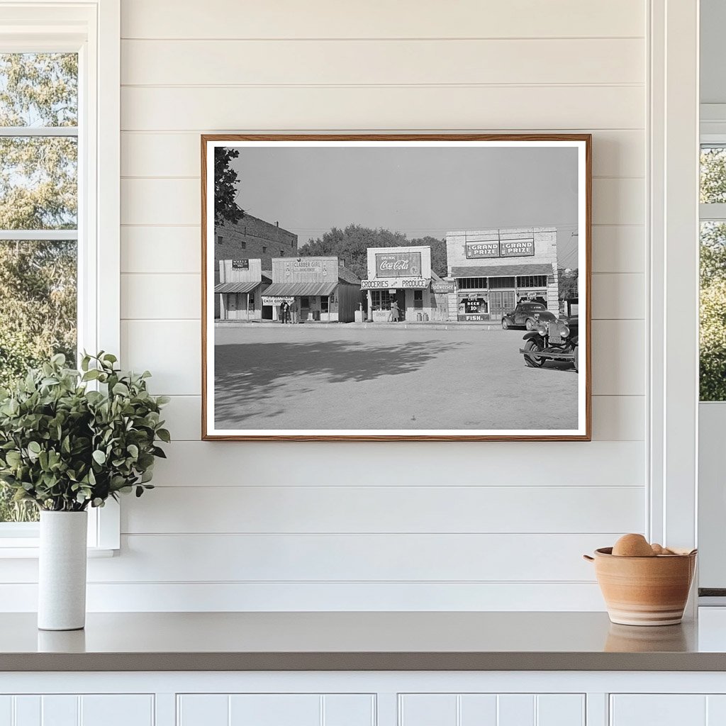 Glen Rose Texas Store Buildings November 1939