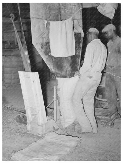 Cotton Seed Meal Production in McLennan County Texas 1939