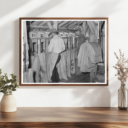 Workers Sacking Graded Peanuts Comanche Texas 1939