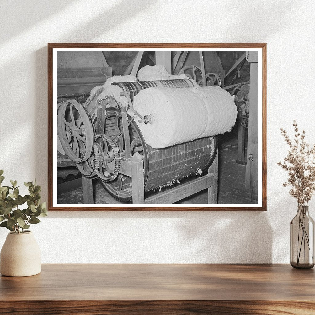 Processing Cotton Linters at Texas Oil Mill 1939