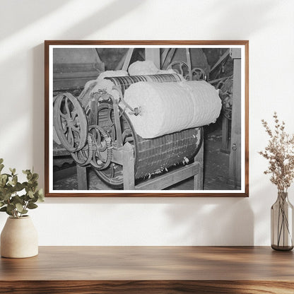 Processing Cotton Linters at Texas Oil Mill 1939
