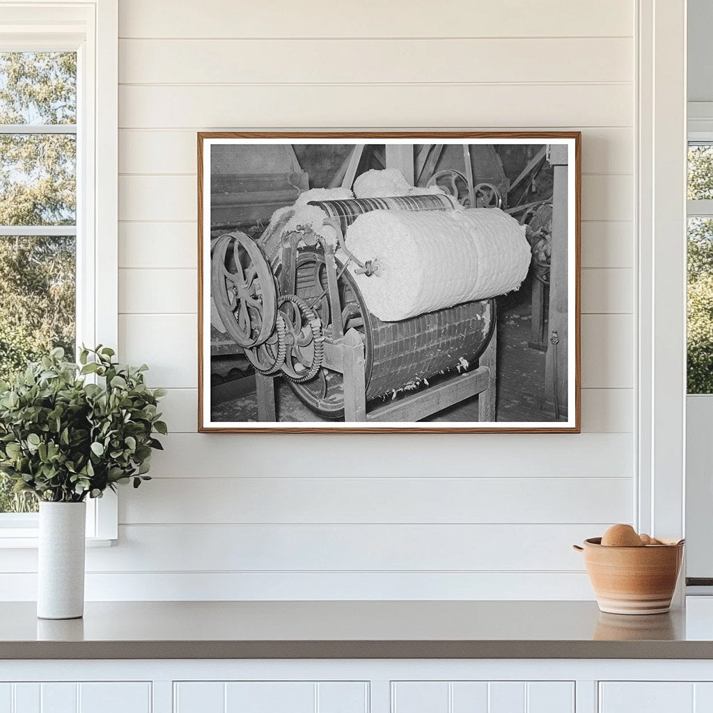 Cotton Seed Linters Removal Process McLennan County 1939