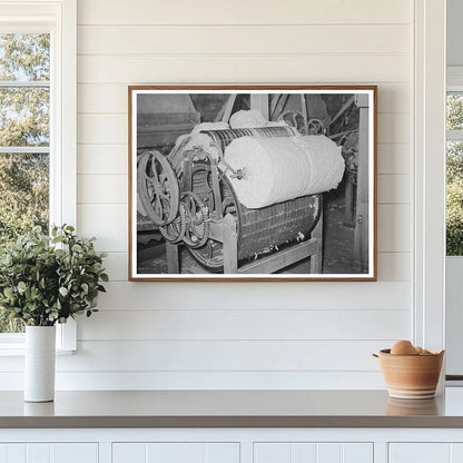 Cotton Seed Linters Removal Process McLennan County 1939