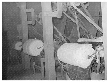 Linters Process at Cotton Seed Oil Mill McLennan County 1939