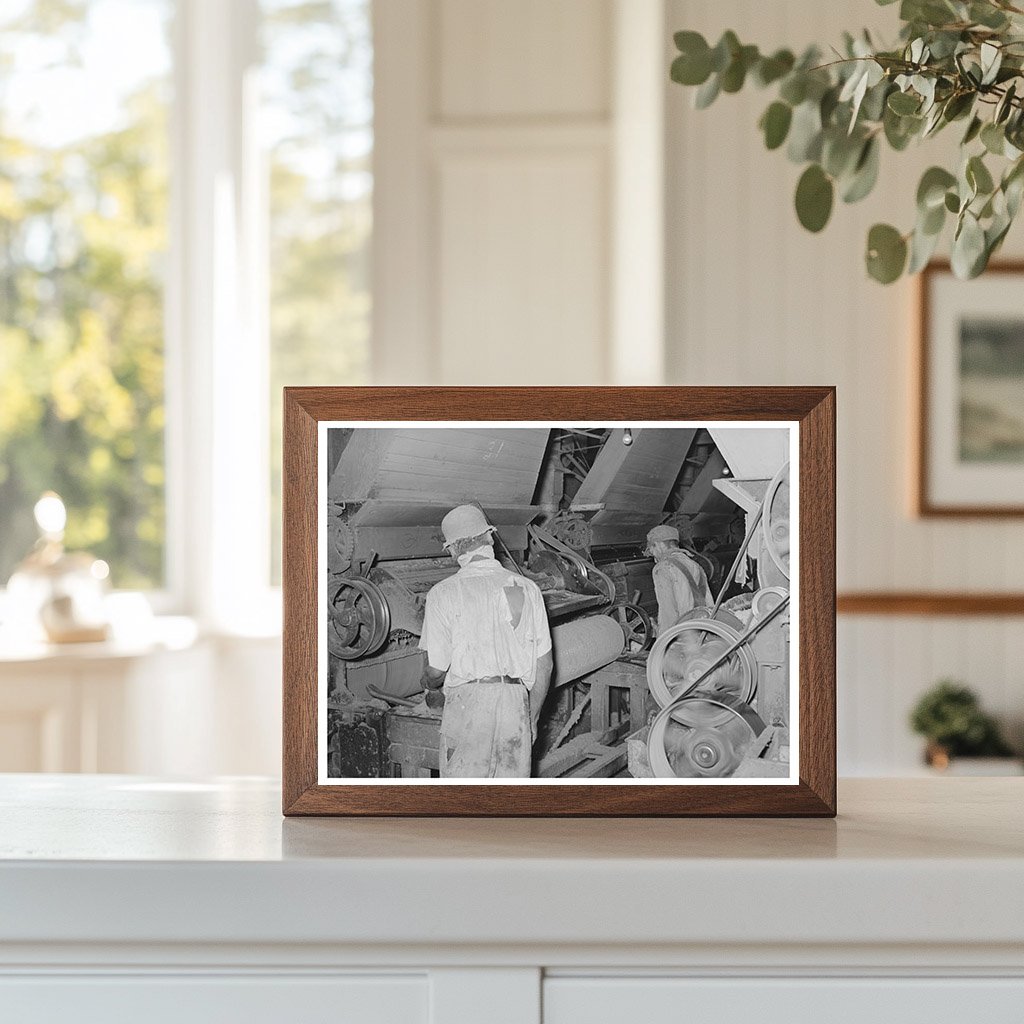 Cotton Seed Oil Mill Worker McLennan County Texas 1939