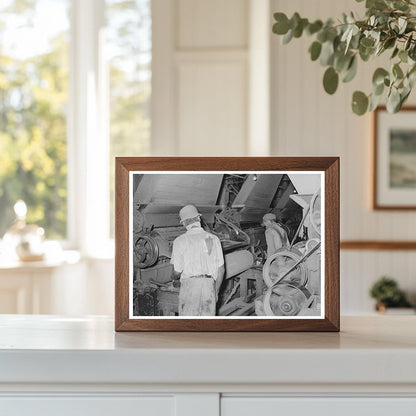 Cotton Seed Oil Mill Worker McLennan County Texas 1939