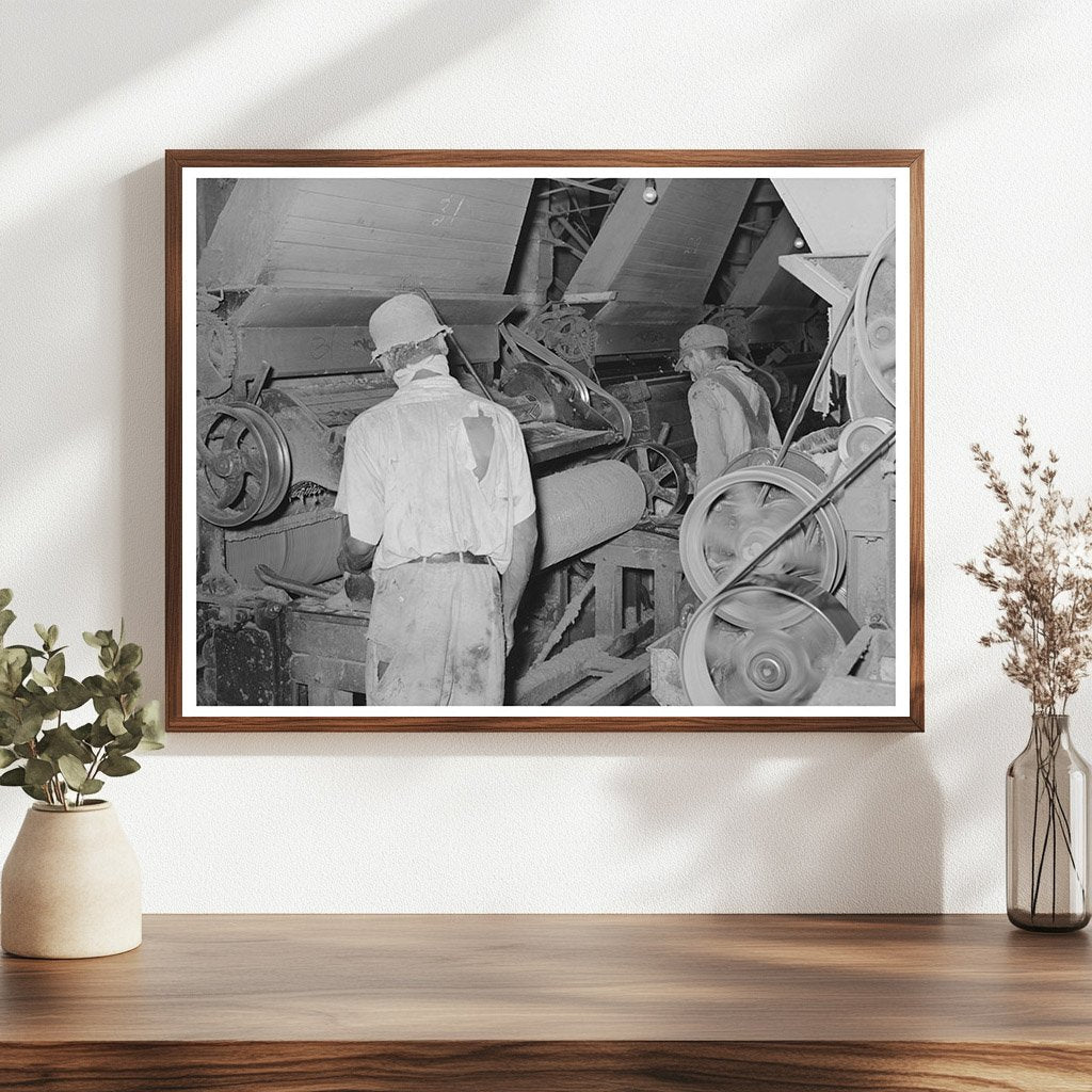 Cotton Seed Oil Mill Worker McLennan County Texas 1939