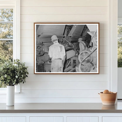 Cotton Seed Oil Mill Worker McLennan County Texas 1939