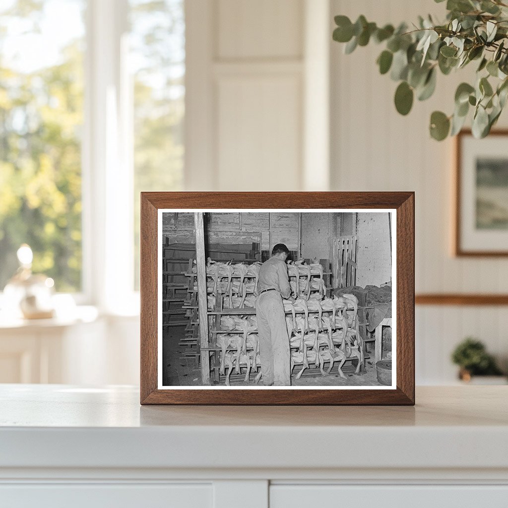 Workers Processing Turkeys in Brownwood Texas 1939