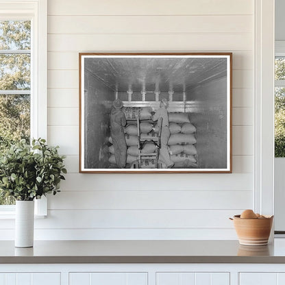 Carload of Peanuts at Comanche Texas Plant 1939