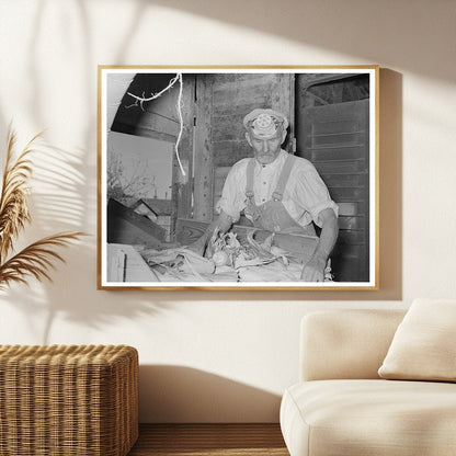 Worker at Taylor Texas Feed Mill November 1939