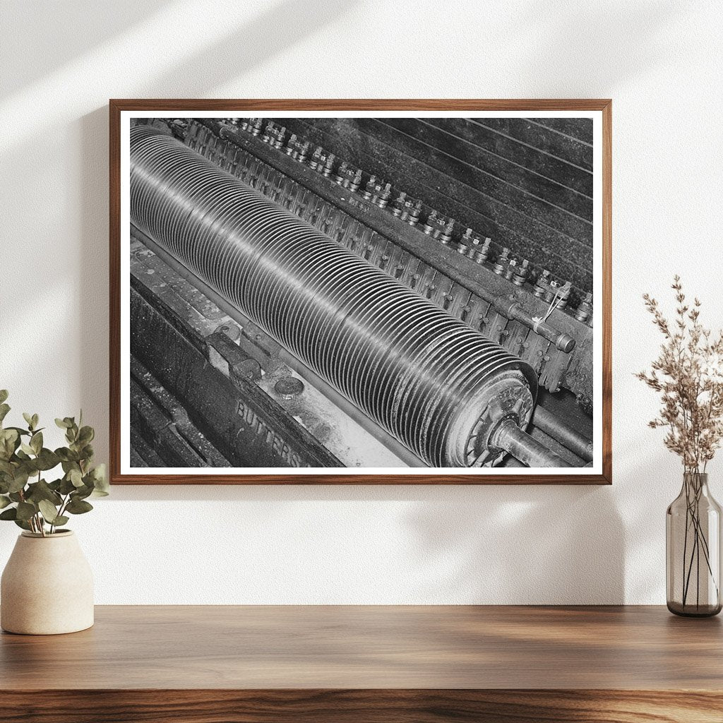 Steel Milled Roll for Cotton Seed Oil Mill Texas 1939