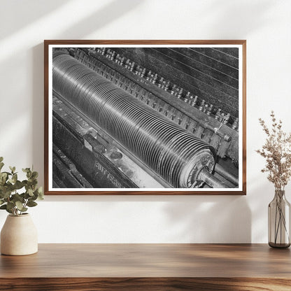 Steel Milled Roll for Cotton Seed Oil Mill Texas 1939