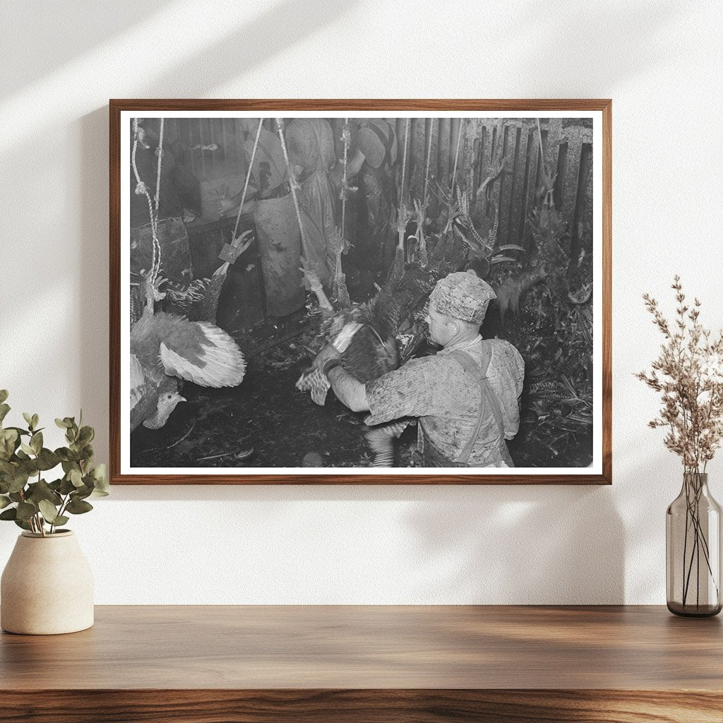 Turkey Processing Facility Brownwood Texas 1939