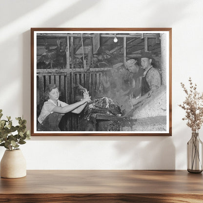Vintage Poultry Processing in Brownwood Texas 1939