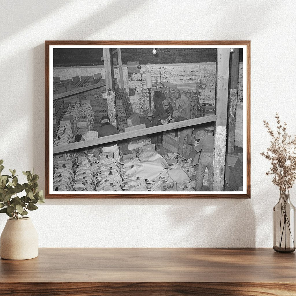 Turkey Packing Room Cold Storage Plant Brownwood Texas 1939