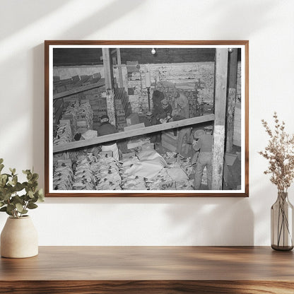 Turkey Packing Room Cold Storage Plant Brownwood Texas 1939