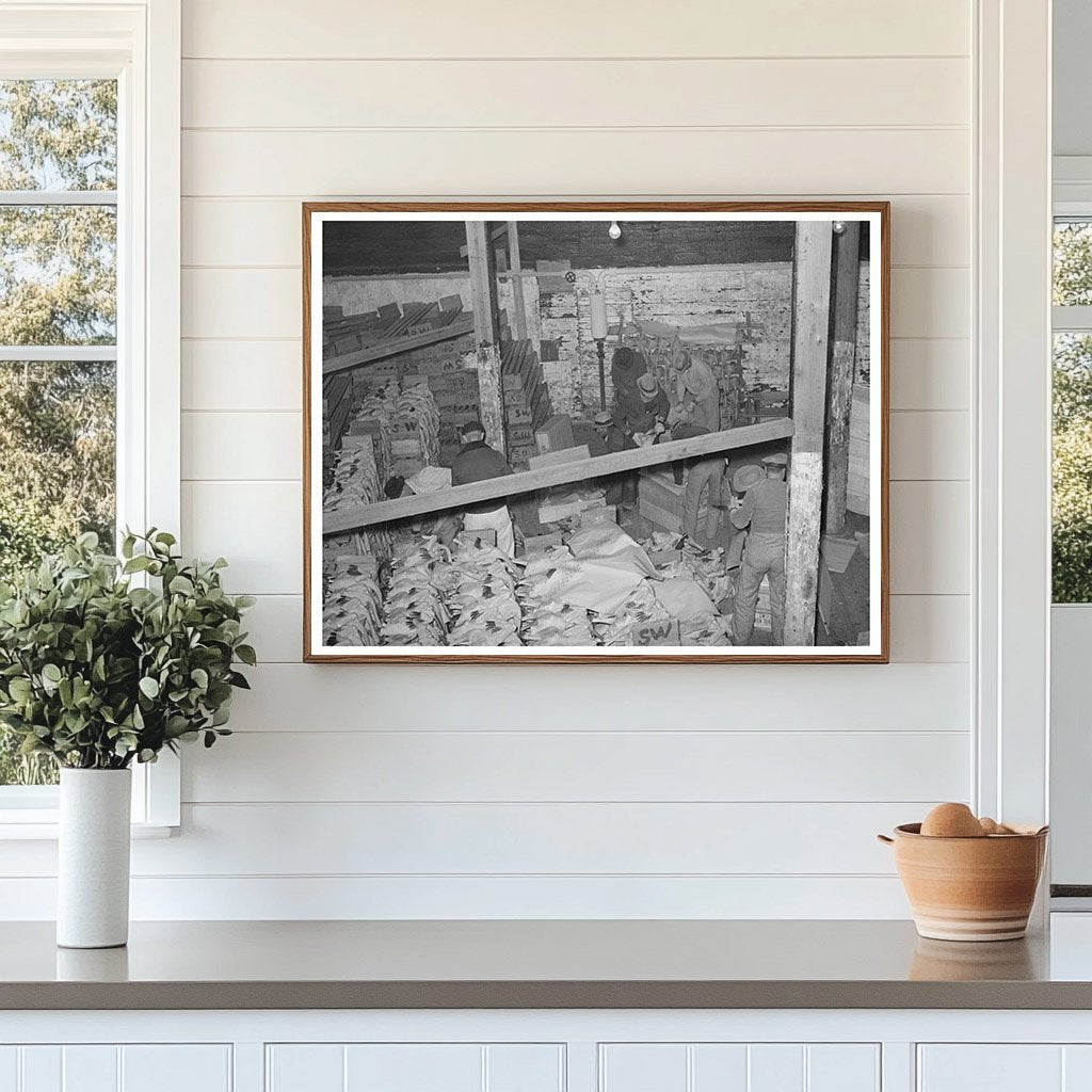 Turkey Packing Room Cold Storage Plant Brownwood Texas 1939