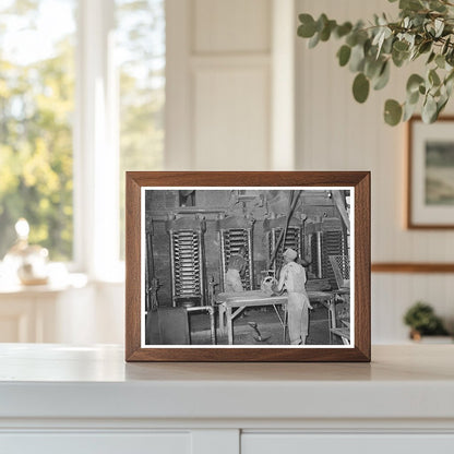 Cotton Cake Removal at McLennan County Oil Mill 1939