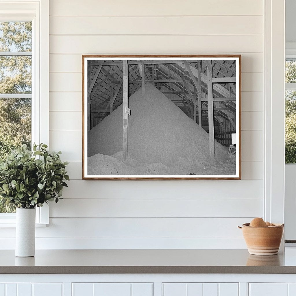 Cotton Seed Hulls in McLennan County Texas November 1939