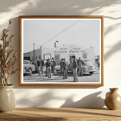 West Texas Livestock Auction San Angelo November 1939