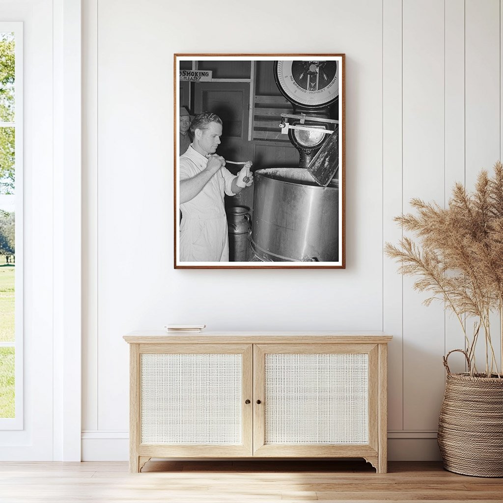 Babcock Test for Butterfat Content in Milk 1939