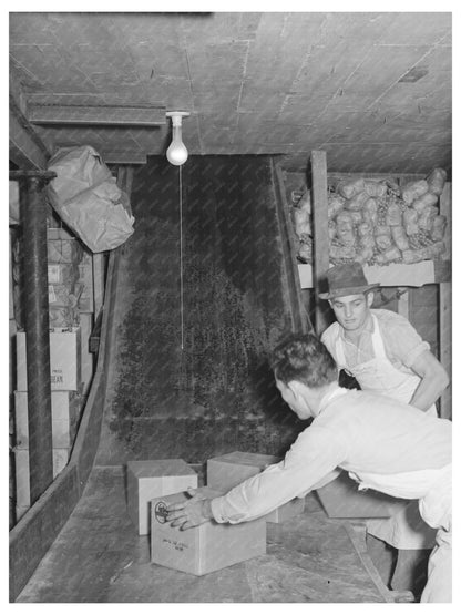 Workers in Wholesale Grocery Warehouse San Angelo 1939