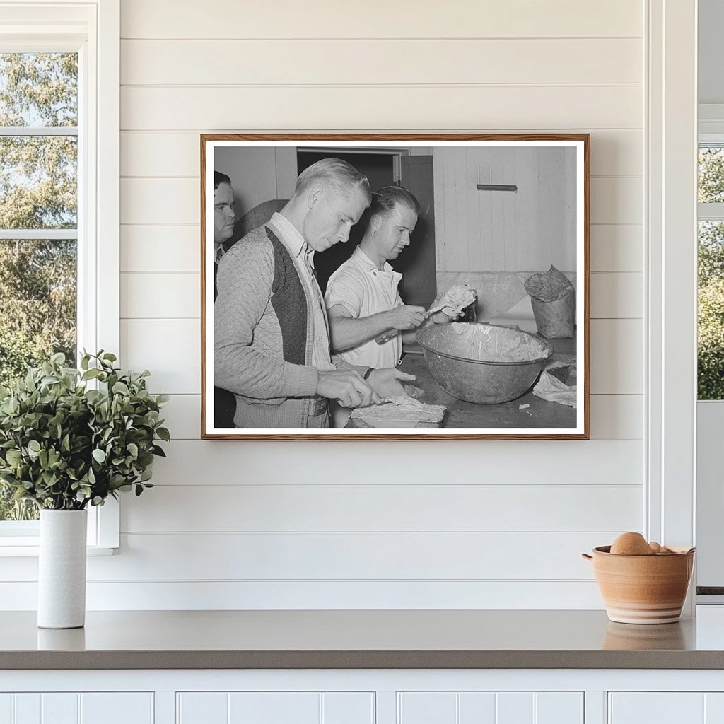 Cheese Packing at San Angelo Creamery November 1939