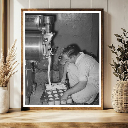 Ice Cream Mix Production at San Angelo Creamery 1939